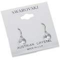 Clear Crystal Drop Earrings